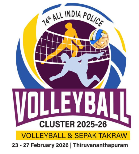 74th All India Police Volleyball Cluster 2025-26 (Mens & Womens) (Volleyball & Sepak - takraw)
